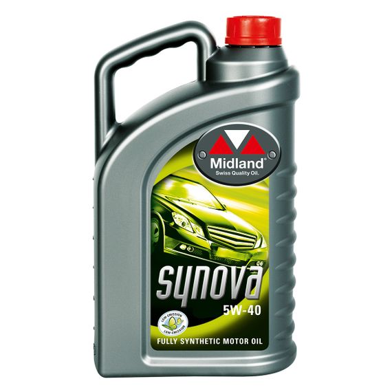 Моторне масло Midland SYNOVA SAE 5W-40 4L