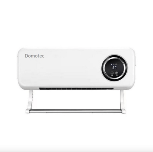 Настенный тепловентилятор DOMOTEC MS-5963 дистанционное управление с сушилкой и пультом 2000Вт Белый | Зображення 1