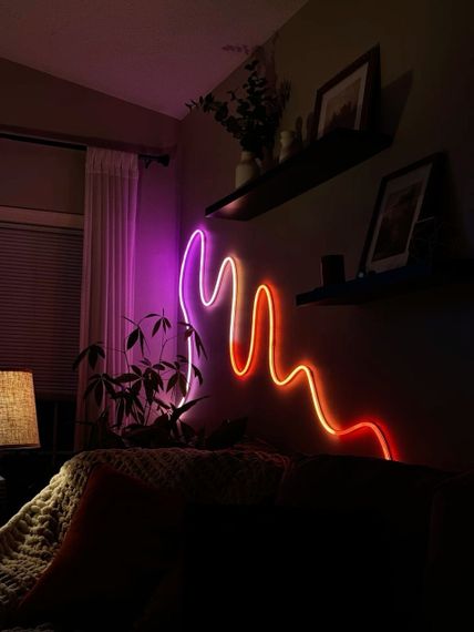 Светодиодная неоновая USB-лента SFK-11 с Bluetooth, RGB 5 м