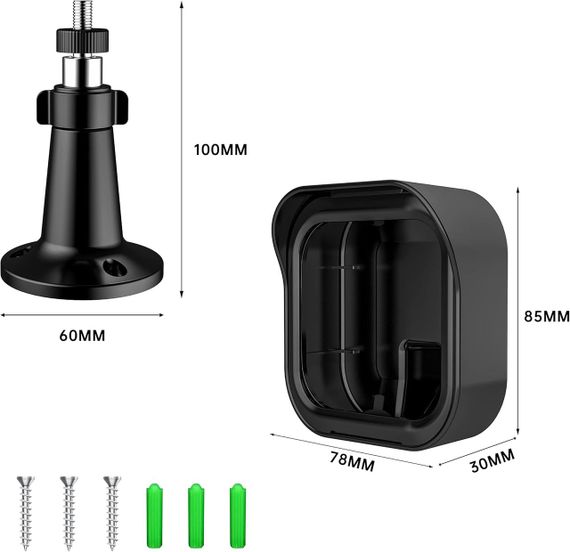 Настінні кріплень Blink для зовнішньої та внутрішньої камери Blink 3, регульоване кріплення на 360° | Зображення 4