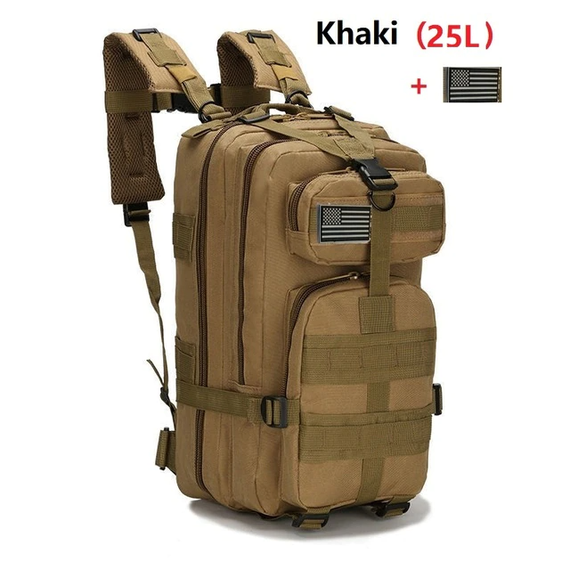 Рюкзак тактический на SV 25 л 38x22x24 cm, Зеленый | Зображення 1