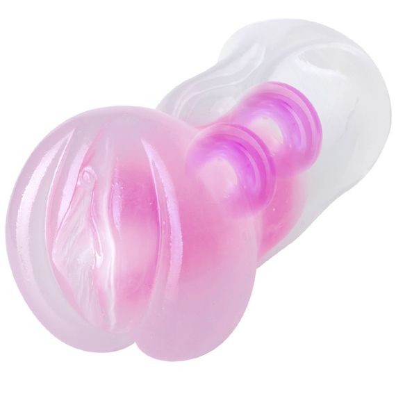 Мастурбатор Yoku Geisha Sexy Vagina stroker (Crystal Version) прозорий Sex Aura | Зображення 3