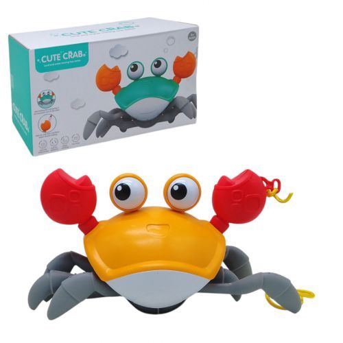 Іграшка "Краб", ходить, заводна (помаранчевий)