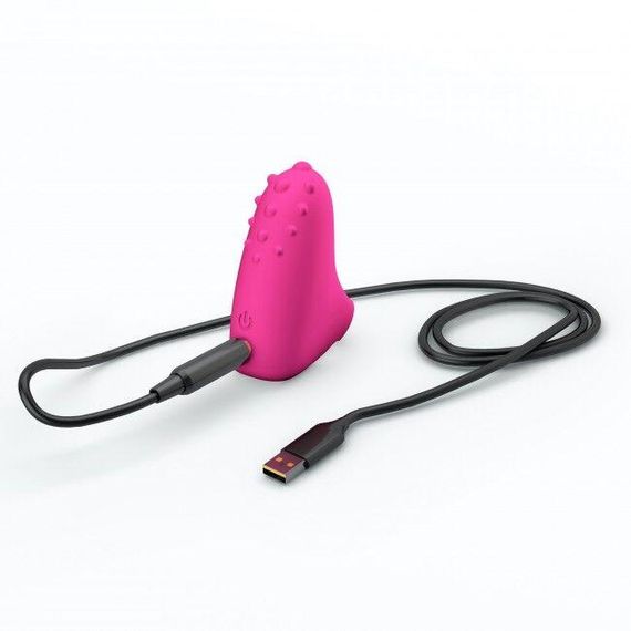 Вібратор на палець Dorcel MAGIC FINGER Rose перезаряджуваний, 3 режими роботи Sex Aura | Зображення 4