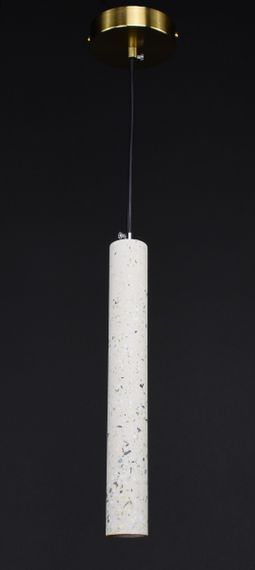 Люстра світлодіодна підвісна LED світильник для квартири на стелю лед 27675 Латунь 35-175х10х10 см.