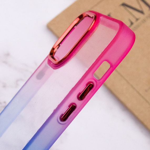 Чехол TPU+PC Fresh sip series для Apple iPhone 11 Pro (5.8") TPU+PC, Синий / Розовый | Зображення 3