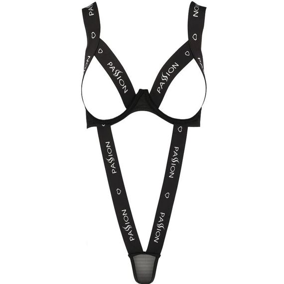 Боді з відкритими грудьми Kyouka Passion, чорне, S/M Sex Aura | Зображення 2