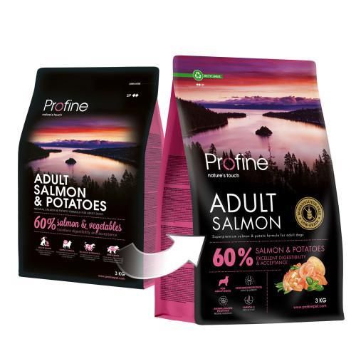 Корм сухой Profine Salmon and Potatoes для взрослых собак всех пород, с лососем и картофелем, 3 кг | Зображення 3