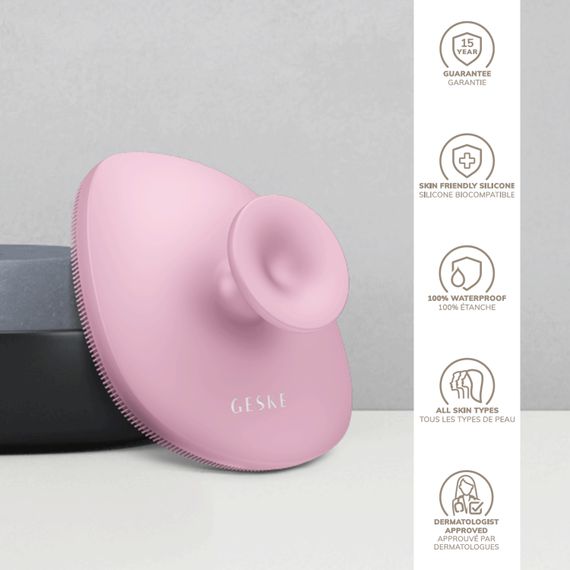 Щітка для тіла GESKE Body Brush 4в1 starlight, Рожевий | Зображення 2