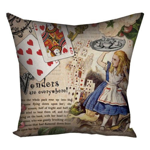 Подушка габардинова з принтом Wonders are everywhere 50x50 (5P_WON019)