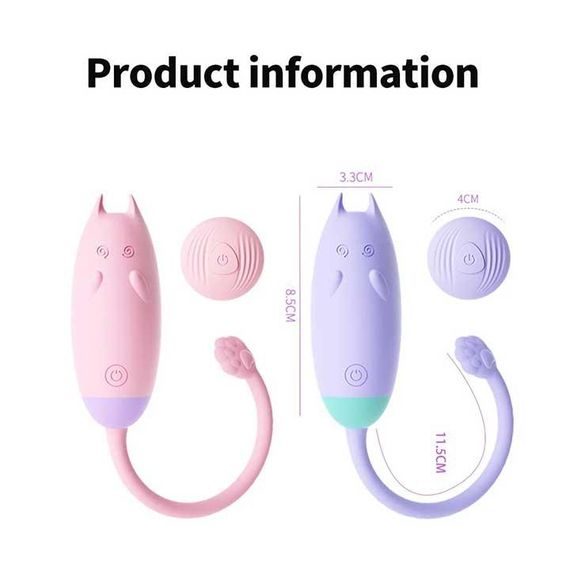 Кліторальний вібратор кішечка Lilo "We Love QiQi" USB фіолетовий | Зображення 3