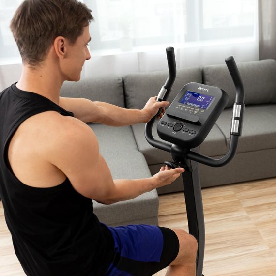 Велотренажер Gymtek XB4500 электромагнитный синий | Зображення 3