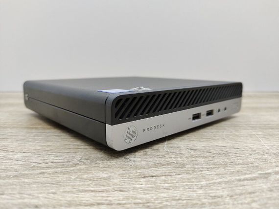 Неттоп HP ProDesk 400 G4 Desktop Mini USFF / Intel Core i3-8100T (4 ядер по 3.1 GHz) / 8 GB DDR4 / 256 GB SSD / Intel UHD Graphics 630 б/в | Зображення 2