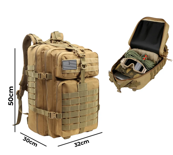 Рюкзак OPERATOR 50L Tactical — надійний MOLLE рюкзак для виживання, походів і спорядження | Зображення 6