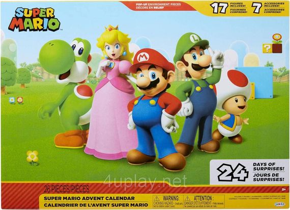 Адвент-календарь Супер Марио Оригинал Super Mario Advent Calendar