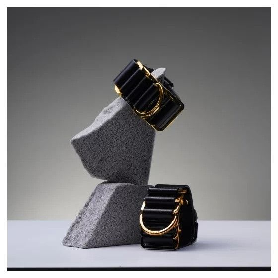 Наручники БДСМ для пар, фіксатори рук Upko Indulge In The Restraints Collection — шкіра та цинковий сплав | Зображення 1