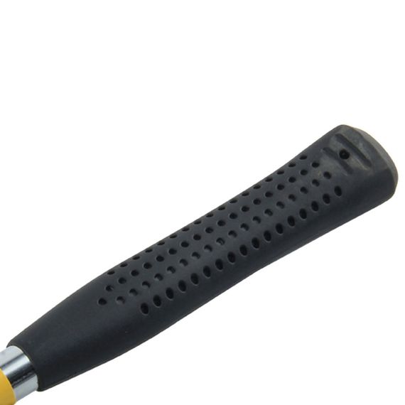 Киянка резиновая Sigma 900 г черная, металлическая обрезиненная рукоятка (4317501) | Зображення 2