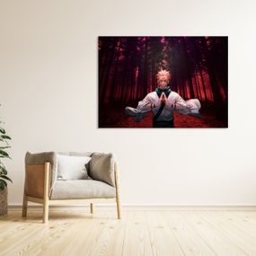 Плакат-постер з принтом Кавун Jujutsu Kaisen Магічна битва Ryomen Sukunа Ремен Сукуна червоний ліс японська манга ПЛ000778(A4)