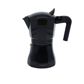 Кавоварка гейзерна 150мл (3 порції) алюмінієва MR-1658-3 Espresso Moka Maestro