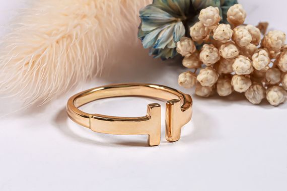 Женское кольцо Tiffany из красного золота | Зображення 6