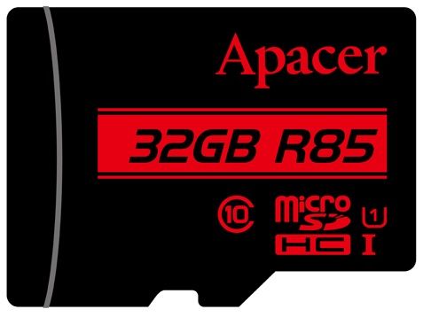 Apacer microSDXC/SDHC UHS-I U1 Class 10 [AP32GMCSH10U5-R] (AP32GMCSH10U5-R)
