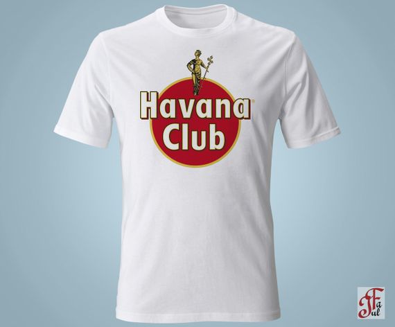 Футболка з принтом логотип Havana club XXL