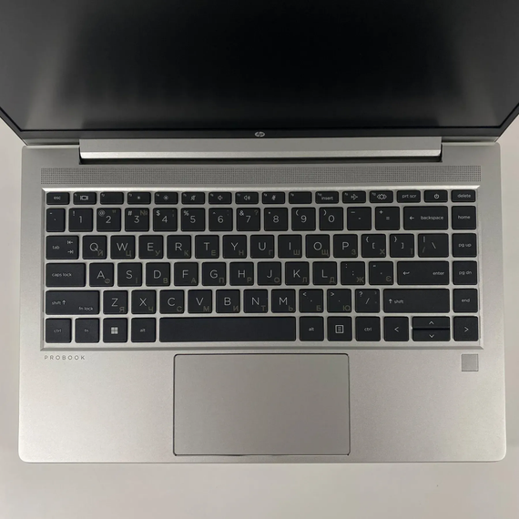 Ноутбук HP Probook 445 G10 / 14" (1920x1080) IPS / AMD Ryzen 5 7530U (6 (12) ядер по 2.0 - 4.5 GHz) / 16 GB DDR4 / 256 GB SSD / AMD Radeon Vega 6 Graphics / WebCam / TouchID б/у + Подарок Беспроводная мышь / USB | Зображення 2