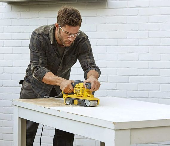 Шліфмашина стрічкова мережева Stanley Fatmax FMEW204K | Зображення 1