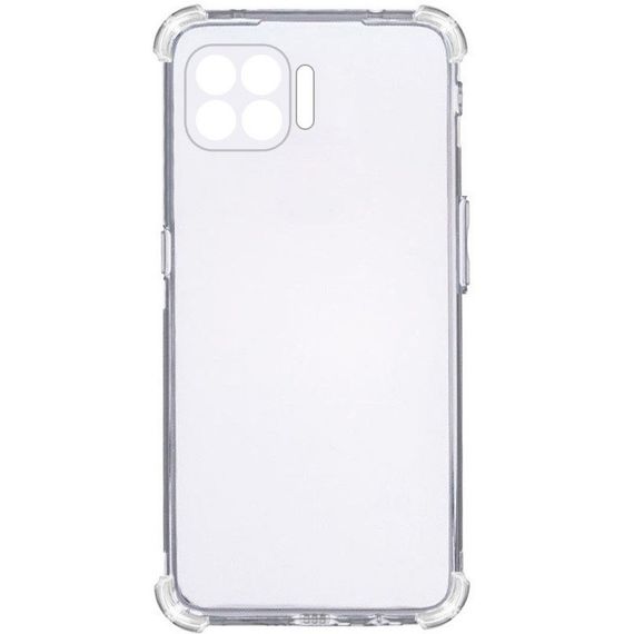 TPU чохол GETMAN Ease logo посилені кути Full Camera для Oppo Reno 4 Lite Безбарвний (прозорий) | Зображення 2