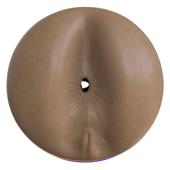 Мастурбатор-попка Fleshlight Boost Blast Female Medium Dark Flesh, плаваючі кільця Turbo Tech Sex Aura | Зображення 2