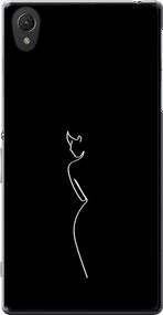 Чехол на Sony Xperia Z2 D6502/D6503 Силуэт1 "4590u-43-17620"