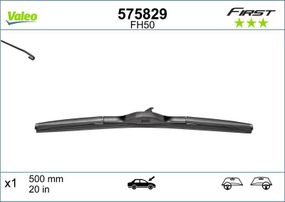 575829 VALEO Склоочисник гібридний 500 мм - Hybrid