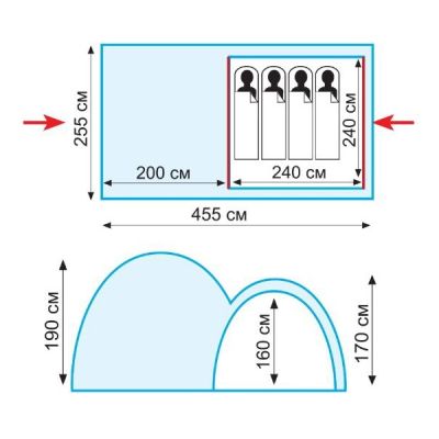 Палатка Tramp Sphinx v2 (TRT-088) | Зображення 1