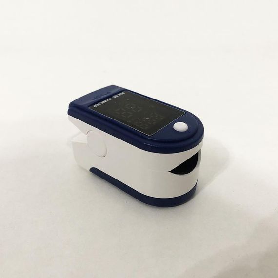 Пульсоксиметр Fingertip pulse oximeter LK87. Цвет: синий | Зображення 5