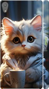 Чохол на Sony Xperia XA Ultra Dual F3212 Білий кіт "5646c-391-2448"