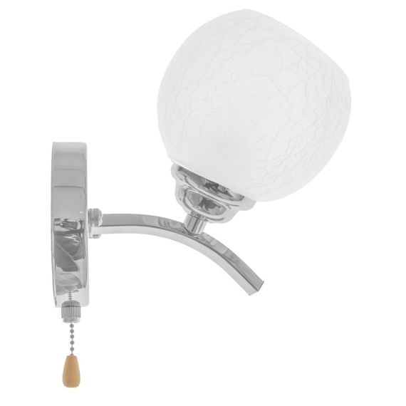Бра настенное накладное шар LK-625W/1 E27 CH | Зображення 1