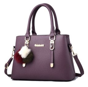 Сумка женская через плечо классическая на каждый день Фиолетовая