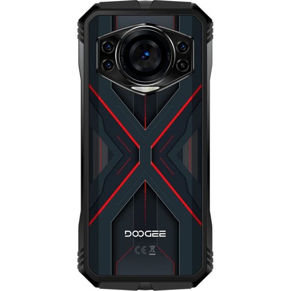 Мобільний телефон Doogee S cyber 8/256Gb Black Red (6923740212431) | Зображення 2