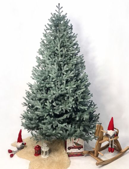 Ёлка Super Traditional литая пышная 220 см голубая | Зображення 3