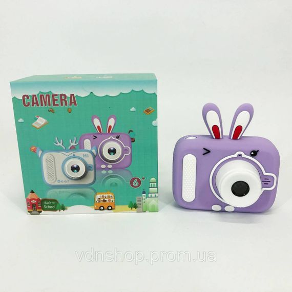 Дитячий цифровий фотоапарат X900 Rabbit Колір: фіолетовий UR-94 | Зображення 3