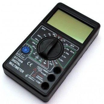 Цифровий мультиметр Digital DT700B з великим дисплеєм, тестер для вимірювання напруги, якісний | Зображення 4