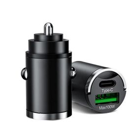 Автомобильное зарядное устройство для телефона Olaf 100 Вт быстрая зарядка USB, Type-C