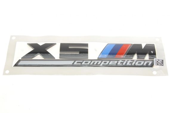 Эмблема крышки багажника BMW X5M F95 Competition 51148096408