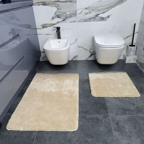 Килимок універсальний для підлоги Комфорт 60*50см світло-бежевий Дариана | Зображення 1