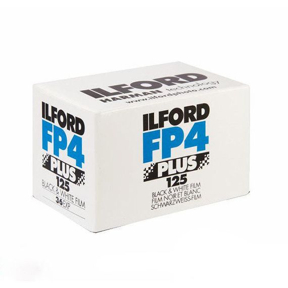 Фотопленка чёрно-белая ILFORD FP4 Plus 125 135-36