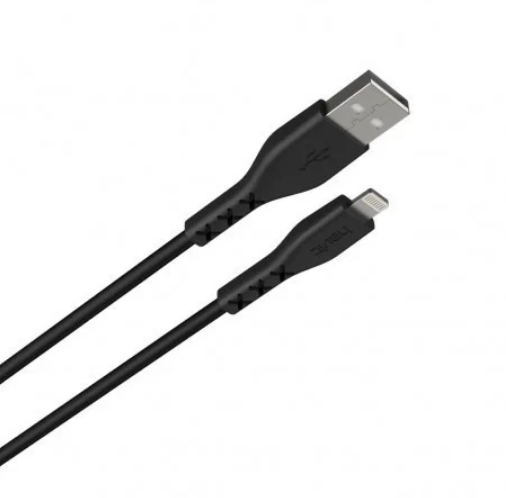 Кабель USB Lightning Havit HV-H66  2,0A 1м чорний | Зображення 1