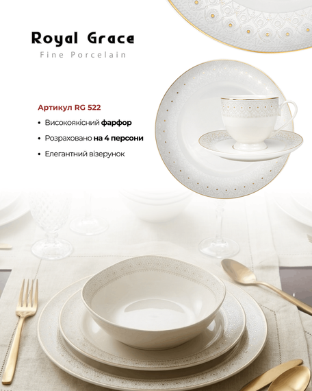 Столовий сервіз RG 522 | Зображення 5