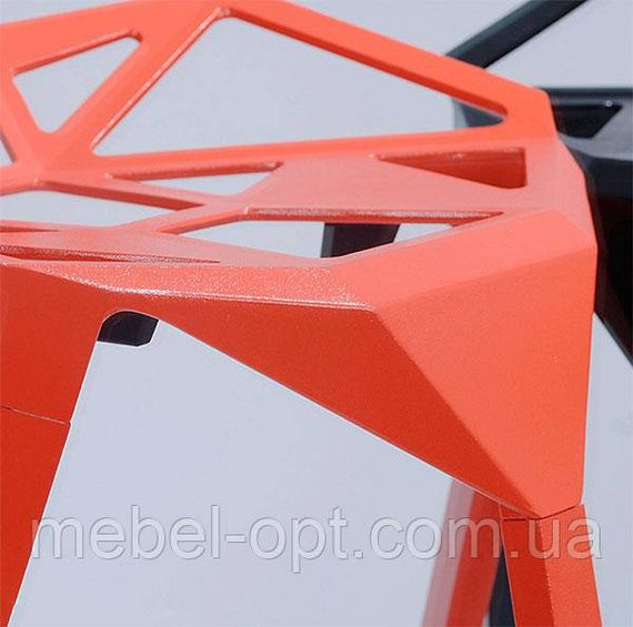 Стул барный Chair one Bar белый алюминий, стиль модерн, дизайн Konstantin Grcic | Зображення 7