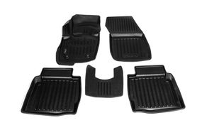 Килимки Stingray 3D (5 шт, поліуретан) для Ford Mondeo 2014-2019 рр