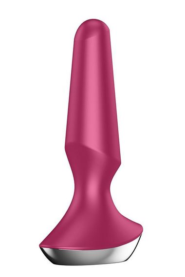 Анальна пробка з функцією керування зі смартфона Satisfyer Vibrator ilicious 2, бордовий Sex Aura | Зображення 1